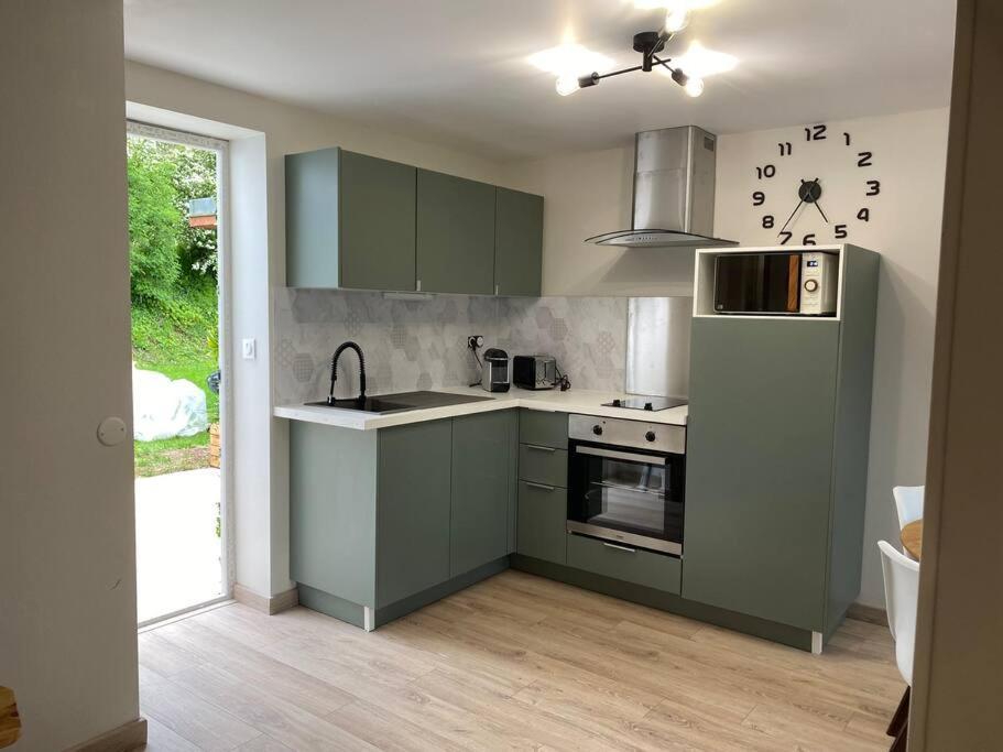 Le Nid Du Cygne Apartamento Houlle Exterior foto